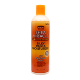 African Pride Shea Miracle Silky Hair Moisturizer 355ml back | BeautyFlex UK